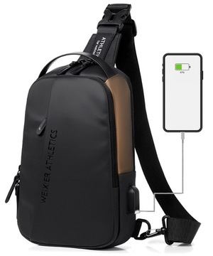 Рюкзак BANGE сумка на одно плечо для планшета USB городская сумка-мессенджер USB