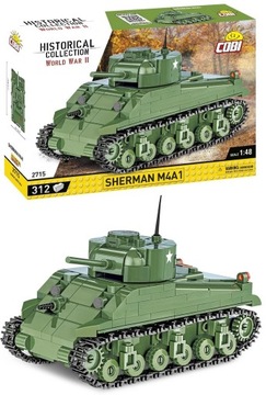 Строительные блоки маленькая армия танк Шерман M4A1 Коби