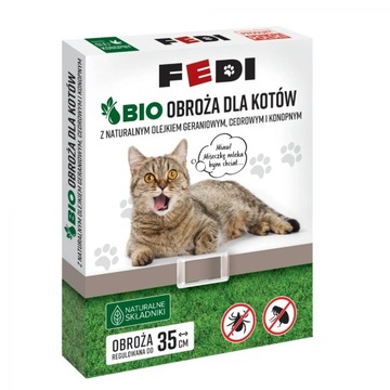 FEDI Bio нашийник від бліх для котів