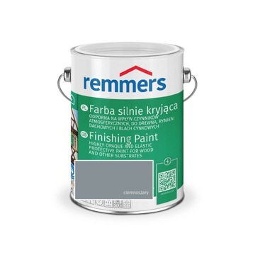 Remmers Deckfarbe краска 0,75 л темно-серый