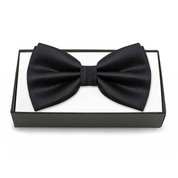 Мужской галстук-бабочка черный элегантный галстук-бабочка в коробке