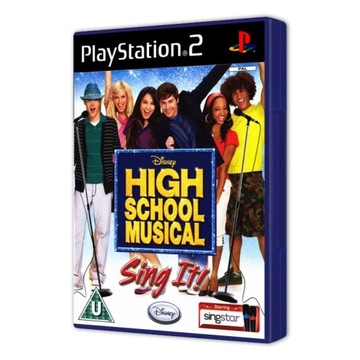 HIGH SCHOOL MUSICAL SING IT НОВАЯ PS2