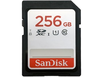 Карта пам'яті SanDisk 256GB U1 C10 SDXC