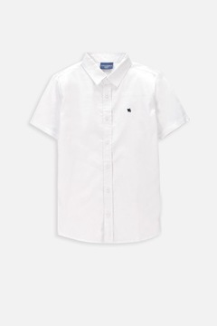 Сорочка для хлопчиків 164 Біла офіційна сорочка для хлопчиків Coccodrillo WC4