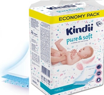 KINDII Pure & SOFT шпали для прокрутки 40x60 30шт.