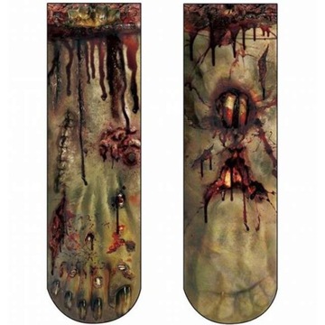 шкарпетки зомбі жах кров Хеллоуїн шкарпетки