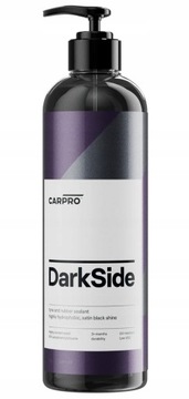 Carpro DarkSide прочная заправка для шин и резины, атласная отделка 500 мл
