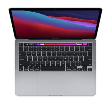 Ноутбук MacBook Pro 13 M1 13,3 " Apple M 16 ГБ / 256 ГБ сірий