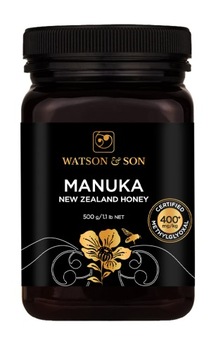 Мед Manuka mgo 400 + 500г, Watson & Son, оригінальний, потужний-акція