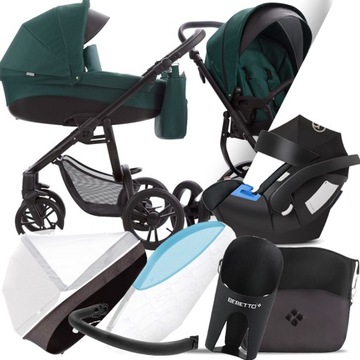 ТЕЛЕЖКА 3В1 BEBETTO HOLLAND 04 CZ И + CYBEX ATON 5