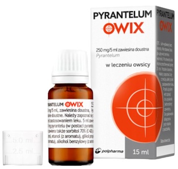 Pyrantelum OWIX пероральна суспензія для гостриків 15 мл