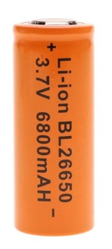 Акумулятор перезаряджається літій-іонний акумулятор 3.7 V 26650 6800mAh A42