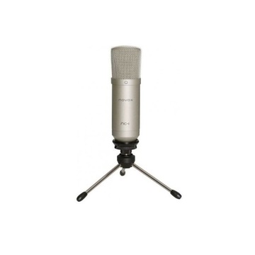 Студийный микрофон Novox NC-1 SILVER + штатив