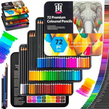 Набір кольорових олівців 72В1