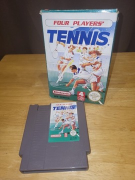 FOUR PLAYERS TENNIS-NINTENDO NES КОРОБКА