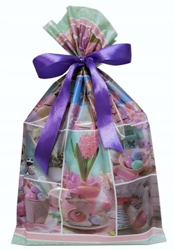 Подарочные пакеты из фольги декоративные пасхальные сумки для зайца 25x40 50 шт.