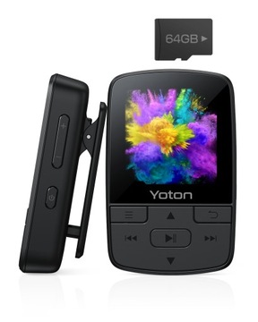 MP3 YOTON ym03 чорний 64 ГБ