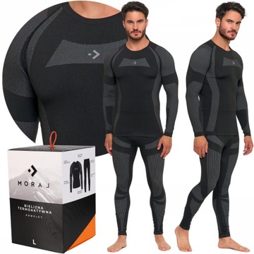 Термобілизна Чоловіча комплект одягу тепла для зими Thermo MORAJ M