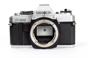 MINOLTA X-500 BODY SLR КАМЕРА НЕМАЄ.4 SILVER