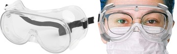 Захисні окуляри захисні окуляри з вентиляцією прозорий GOOGLE