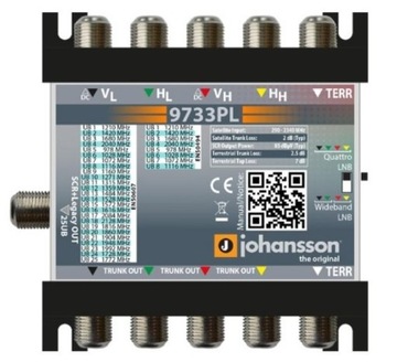 Multiswitch Unicable II Johansson 9733pl - 5/1 v2