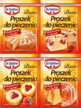 Dr. Oetker розпушувач 4 х 30 г