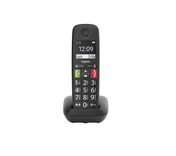 Бездротовий телефон Gigaset E290 чорний кліп
