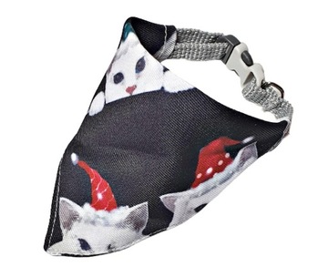 Ошейник с банданой бандамка для собаки кошки шейный платок м