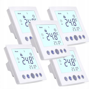Термостат регулятор температуры 16A без wifi LCD * 5