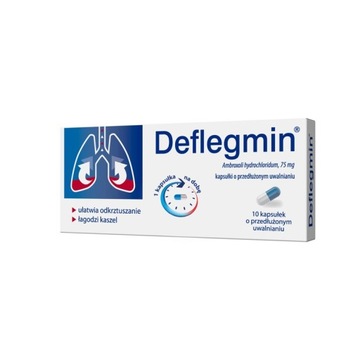 Дефлегмін 75 мг, 10 капсул з пролонгованим вивільненням (2A-5/6)