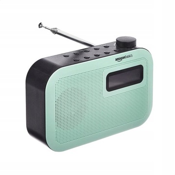 Amazon Basics Портативний радіо DAB / FM зелений