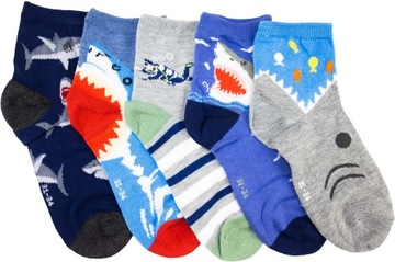 5 х дитячі шкарпетки забавний бавовна 35-38