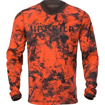 Мисливська футболка Wildboar Pro L/ S, футболка AXIS MSP Orange Blaze XL