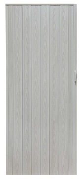 Двері гармошка 004-80-07 сірий дуб 80 см