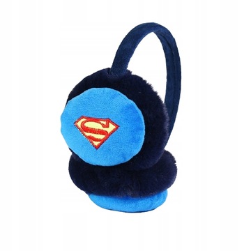 зимние плюшевые наушники для мальчиков Супермен