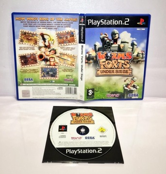Игра WORMS FORTS PS2