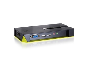 LevelOne KVM Switch 4 PC VGA USB аудіо