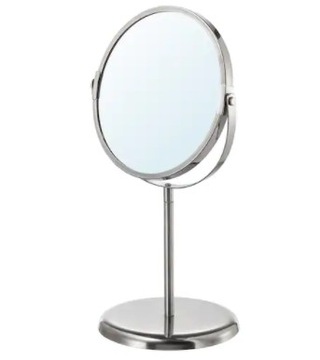 Зеркало для макияжа двухстороннее увеличительное