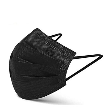 Защитная маска гигиеническая одноразовая маска 100 шт черная косметическая