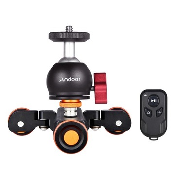 Andoer L4 PRO Motorized Camera Video Dolly with