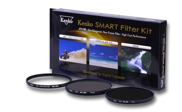 Комплект фильтров Kenko SMART 43mm CPL Nd8 Protector