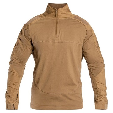 Військова тактична толстовка Mil-Tec Combat Chimera Shirt-Коричневий XL