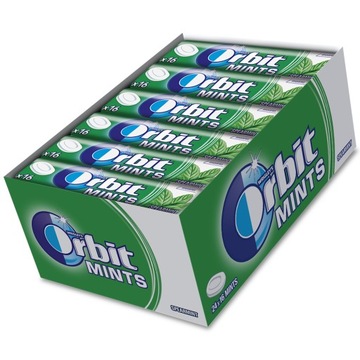 Orbit Spearmint мяты конфеты Dropsy 28G x 24pcs