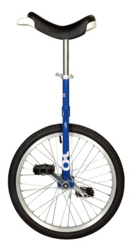 Одноколесный велосипед 20-дюймовый синий алюминиевый обод
