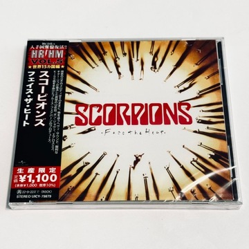 SCORPIONS Face The Heat JAPAN