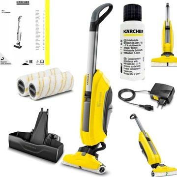 KARCHER FC5 БЕЗДРОТОВА ЕЛЕКТРИЧНА ШВАБРА 2В1 MEGA