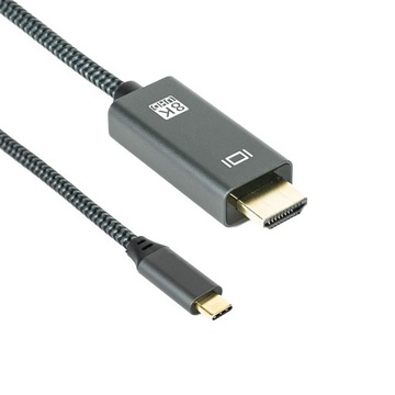 Кабель USB C до HDMI 2.1 2m UHD 4K / 120hz 8k MacBook