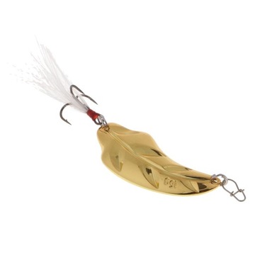 Sequins Fishing Lure Spoon Fishing 58mm Golden