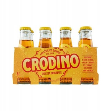 Crodino Originale-аперитив безалкогольный итальянский 8x100ml