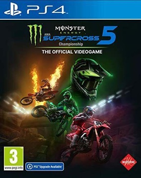 Monster Energy Supercross-The Official Videogame 5 PS4